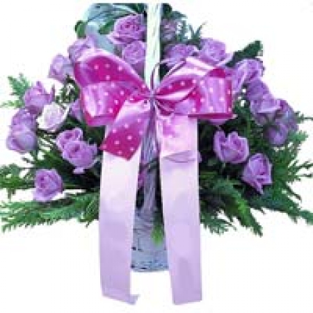 Symbol For Love - 18 Stems Basket